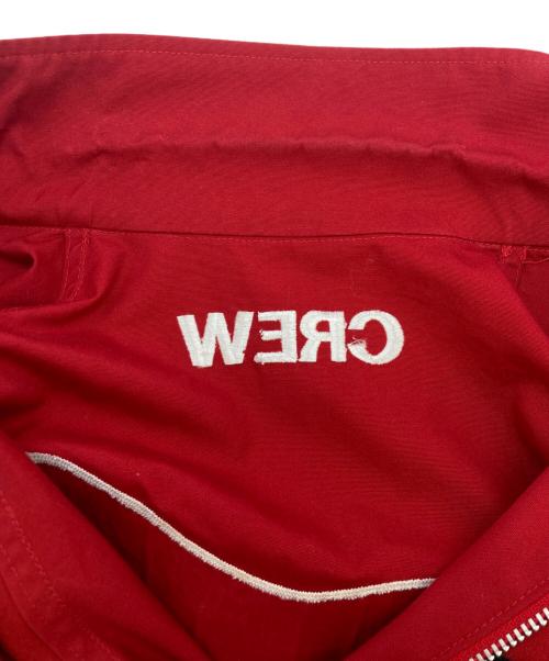 VAN JACKET（ヴァン ジャケット）VAN JACKET (ヴァン ジャケット) ナイロンワッペンレーシングスイングトップ レッド サイズ:Mの古着・服飾アイテム