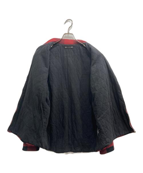 MINEDENIM（マインデニム）MINEDENIM (マインデニム) Denim Quilt Liner Flannel Shirts/デニム　キルトライナー　フランネルシャツ レッド サイズ:3の古着・服飾アイテム