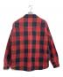 MINEDENIM (マインデニム) Denim Quilt Liner Flannel Shirts/デニム　キルトライナー　フランネルシャツ レッド サイズ:3：20000円