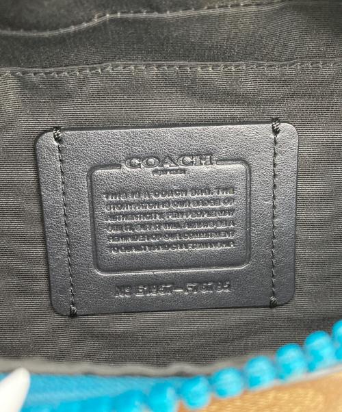 COACH（コーチ）COACH (コーチ) シグネチャー ウエストポーチ ブラウンの古着・服飾アイテム