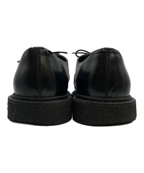 Saint Laurent Paris（サンローランパリ）Saint Laurent Paris (サンローランパリ) スエード切替ラバーソールクリーパーシューズ ブラック サイズ:40の古着・服飾アイテム