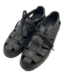 RONNIE FIEG×KITH×CLARKS（ロニー・フィグ×キス×クラークス）の古着「リッジベール ローカットシューズ サンダル」｜ブラック