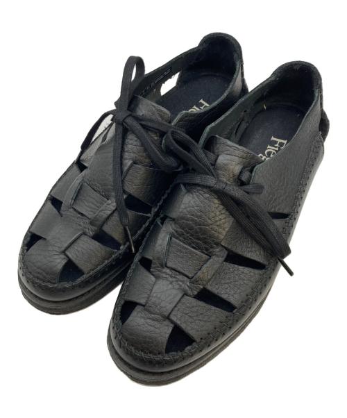 RONNIE FIEG（ロニー・フィグ）RONNIE FIEG (ロニー・フィグ) KITH (キス) CLARKS (クラークス) リッジベール ローカットシューズ サンダル ブラック サイズ:24.5の古着・服飾アイテム