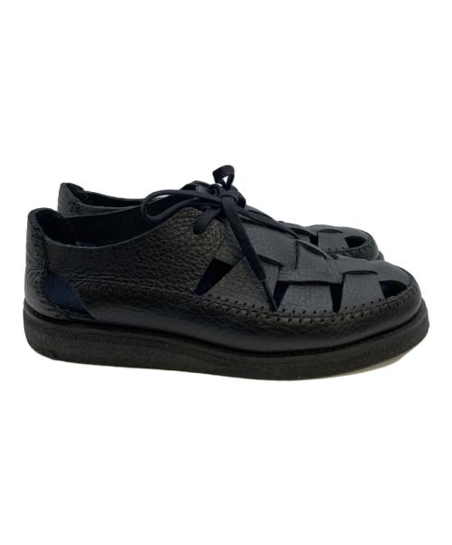 RONNIE FIEG（ロニー・フィグ）RONNIE FIEG (ロニー・フィグ) KITH (キス) CLARKS (クラークス) リッジベール ローカットシューズ サンダル ブラック サイズ:24.5の古着・服飾アイテム