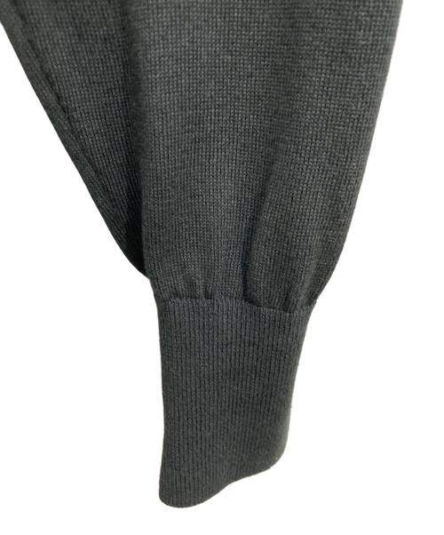 sulvam（サルバム）sulvam (サルバム) SEE-TROUGH OVER KNIT ブラック サイズ:Sの古着・服飾アイテム