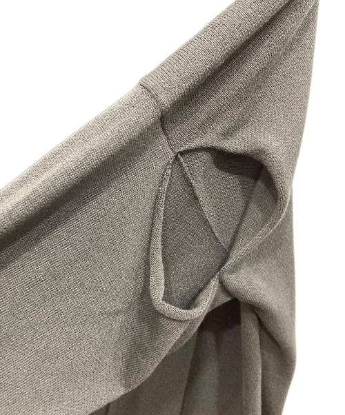 sulvam（サルバム）sulvam (サルバム) SEE-TROUGH OVER KNIT ブラック サイズ:Sの古着・服飾アイテム