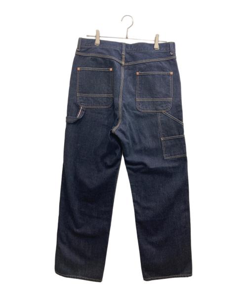HOUSTON（ヒューストン）HOUSTON (ヒューストン) ELVEDGE DENIM PAINTER PANTS / セルビッヂデニムペインターパンツ インディゴ サイズ:34の古着・服飾アイテム