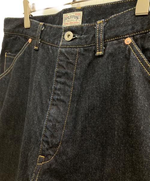 HOUSTON（ヒューストン）HOUSTON (ヒューストン) ELVEDGE DENIM PAINTER PANTS / セルビッヂデニムペインターパンツ インディゴ サイズ:34の古着・服飾アイテム
