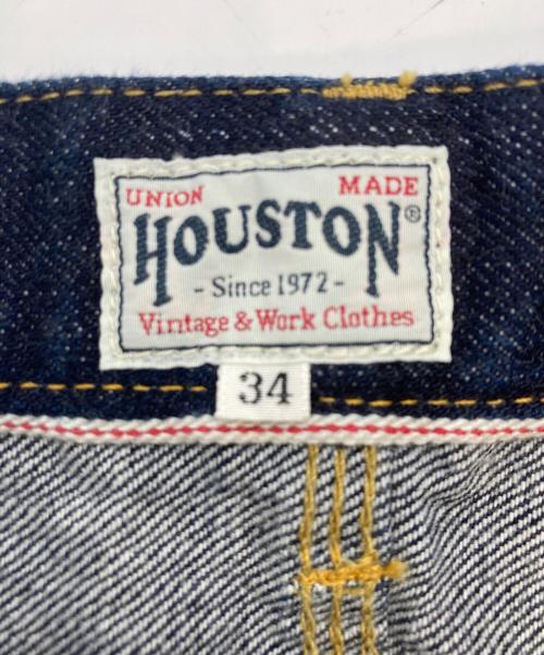 HOUSTON（ヒューストン）HOUSTON (ヒューストン) ELVEDGE DENIM PAINTER PANTS / セルビッヂデニムペインターパンツ インディゴ サイズ:34の古着・服飾アイテム