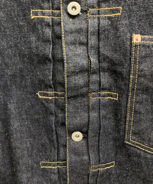 HOUSTON（ヒューストン）HOUSTON (ヒューストン) TYPE-1 DENIM JACKET T-BACK- / タイプ1デニムジャケット Tバック インディゴ サイズ:44の古着・服飾アイテム