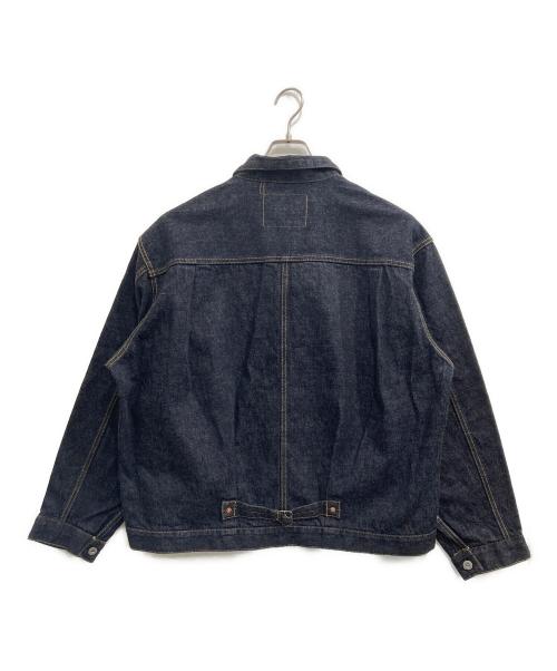HOUSTON（ヒューストン）HOUSTON (ヒューストン) TYPE-1 DENIM JACKET T-BACK- / タイプ1デニムジャケット Tバック インディゴ サイズ:44の古着・服飾アイテム