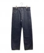 HOUSTONヒューストン）の古着「WW2 SELVEDGE DENIM PANTS / セルビッヂデニムパンツ」｜インディゴ
