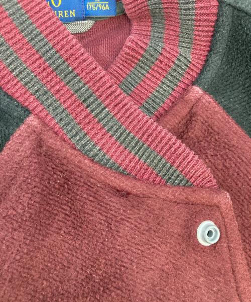 POLO RALPH LAUREN（ポロ・ラルフローレン）POLO RALPH LAUREN (ポロ・ラルフローレン) ワッペンスタジャン ボルドー サイズ:Mの古着・服飾アイテム