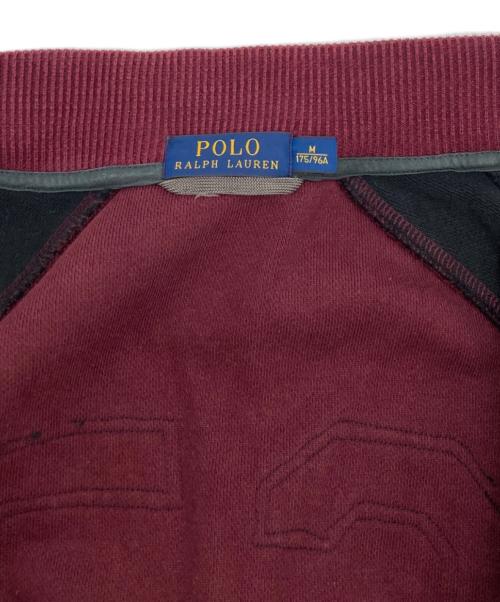 POLO RALPH LAUREN（ポロ・ラルフローレン）POLO RALPH LAUREN (ポロ・ラルフローレン) ワッペンスタジャン ボルドー サイズ:Mの古着・服飾アイテム