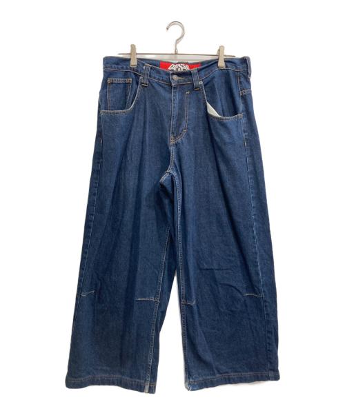 Jaded London（ジェイデッドロンドン）Jaded London (ジェイデッドロンドン) LOW RISE COLOSSUS FIT デニムパンツ インディゴ サイズ:W32の古着・服飾アイテム