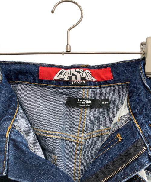 Jaded London（ジェイデッドロンドン）Jaded London (ジェイデッドロンドン) LOW RISE COLOSSUS FIT デニムパンツ インディゴ サイズ:W32の古着・服飾アイテム