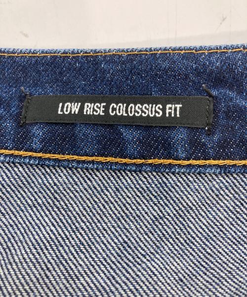 Jaded London（ジェイデッドロンドン）Jaded London (ジェイデッドロンドン) LOW RISE COLOSSUS FIT デニムパンツ インディゴ サイズ:W32の古着・服飾アイテム