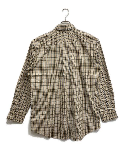 BURBERRY LONDON（バーバリーロンドン）BURBERRY LONDON (バーバリーロンドン) チェックシャツ ベージュ サイズ:Lの古着・服飾アイテム