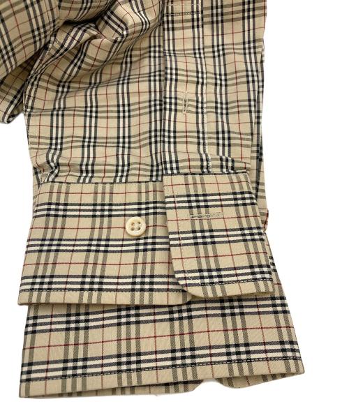BURBERRY LONDON（バーバリーロンドン）BURBERRY LONDON (バーバリーロンドン) チェックシャツ ベージュ サイズ:Lの古着・服飾アイテム