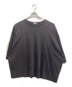 WILLY CHAVARRIAウィリーチャバリア）の古着「ワイドタックTシャツ」｜ブラウン