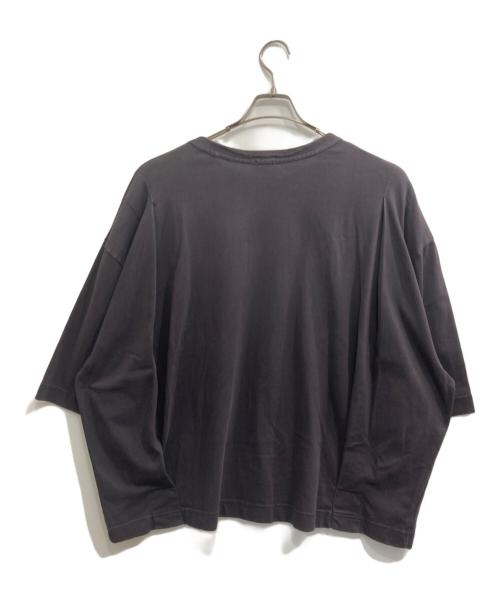 WILLY CHAVARRIA（ウィリーチャバリア）WILLY CHAVARRIA (ウィリーチャバリア) ワイドタックTシャツ ブラウン サイズ:Lの古着・服飾アイテム