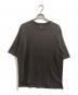 BATONER（バトナ―）の古着「32G SMOOTH KNIT T-SHIRT」｜ブラウン