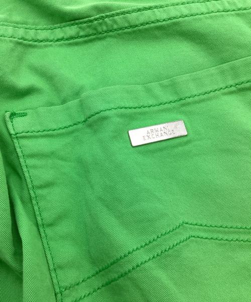 ARMANI EXCHANGE（アルマーニ エクスチェンジ）ARMANI EXCHANGE (アルマーニ エクスチェンジ) ハーフパンツ グリーン サイズ:31の古着・服飾アイテム