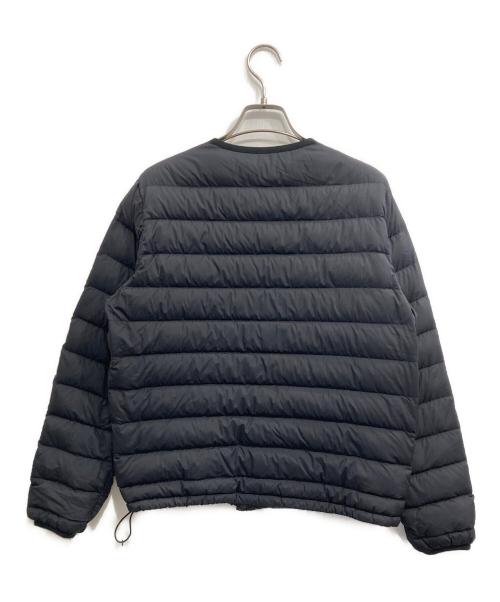 DANTON（ダントン）DANTON (ダントン) CREWNECK INNER DOWN JACKET ブラック サイズ:Mの古着・服飾アイテム