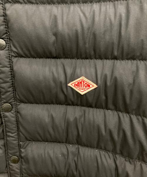 DANTON（ダントン）DANTON (ダントン) CREWNECK INNER DOWN JACKET ブラック サイズ:Mの古着・服飾アイテム