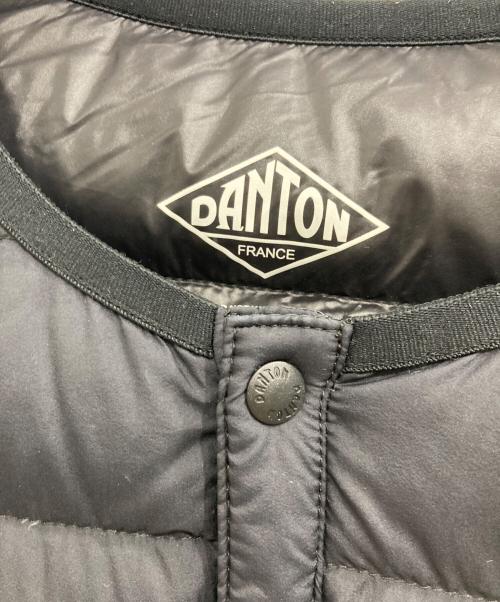 DANTON（ダントン）DANTON (ダントン) CREWNECK INNER DOWN JACKET ブラック サイズ:Mの古着・服飾アイテム