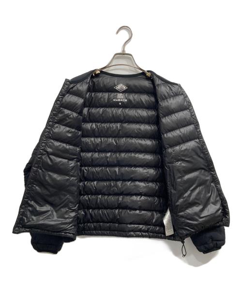 DANTON（ダントン）DANTON (ダントン) CREWNECK INNER DOWN JACKET ブラック サイズ:Mの古着・服飾アイテム