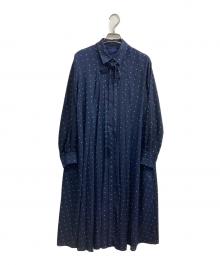 MACKINTOSH（マッキントッシュ）の古着「2WAYトライアングルドットワンピース」｜ネイビー