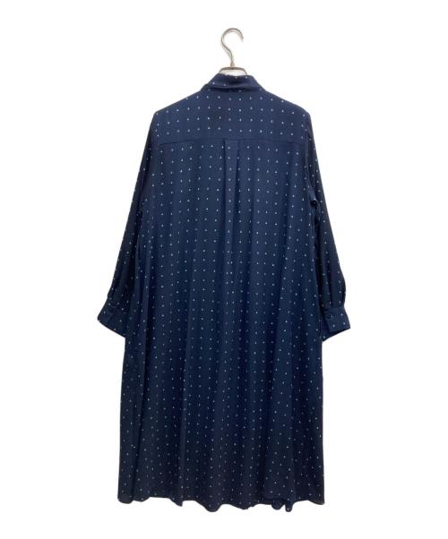 MACKINTOSH（マッキントッシュ）MACKINTOSH (マッキントッシュ) 2WAYトライアングルドットワンピース ネイビー サイズ:38の古着・服飾アイテム