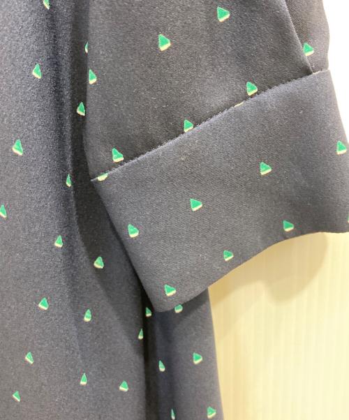 MACKINTOSH（マッキントッシュ）MACKINTOSH (マッキントッシュ) 2WAYトライアングルドットワンピース ネイビー サイズ:38の古着・服飾アイテム