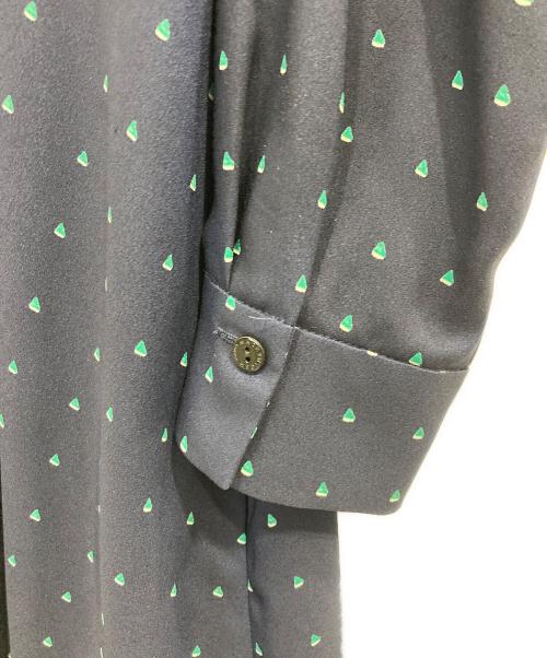 MACKINTOSH（マッキントッシュ）MACKINTOSH (マッキントッシュ) 2WAYトライアングルドットワンピース ネイビー サイズ:38の古着・服飾アイテム
