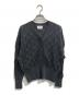UNITED ARROWS TOKYO（ユナイテッドアローズトウキョウ）の古着「フェイクパール レース カーディガン ウォッシャブル」｜グレー