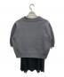 UNITED ARROWS (ユナイテッドアローズ) レース レイヤード カーディガン ブラック サイズ:記載なし：5000円
