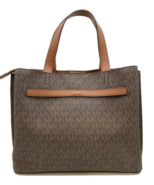 MICHAEL KORS（マイケルコース）MICHAEL KORS (マイケルコース) ハンドバッグ ブラウンの古着・服飾アイテム