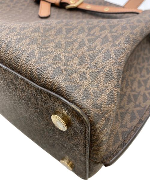 MICHAEL KORS（マイケルコース）MICHAEL KORS (マイケルコース) ハンドバッグ ブラウンの古着・服飾アイテム