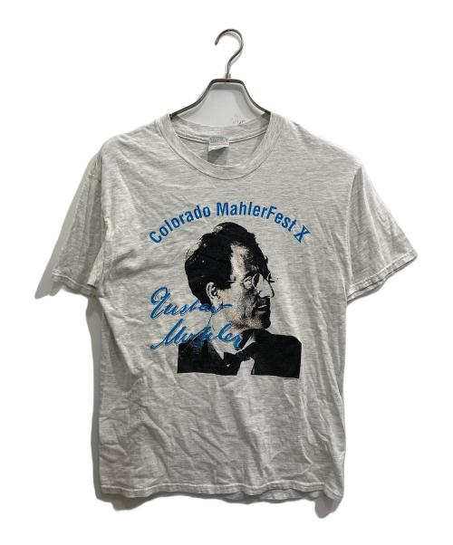 Hanes（ヘインズ）Hanes (ヘインズ) 偉人tee グレー サイズ:Lの古着・服飾アイテム