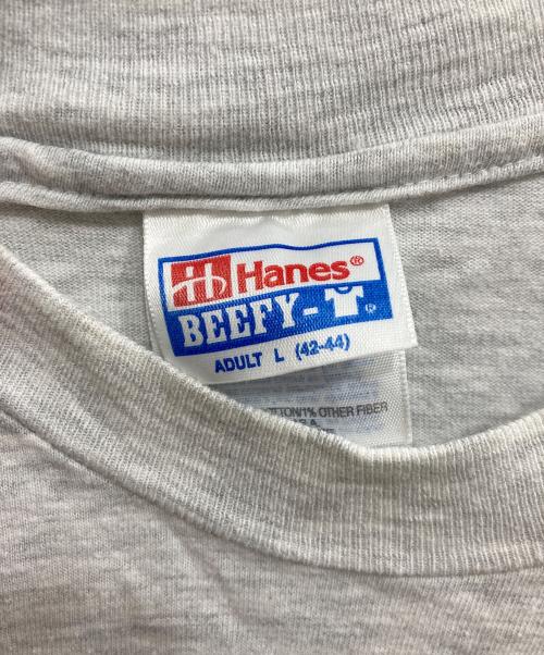 Hanes（ヘインズ）Hanes (ヘインズ) 偉人tee グレー サイズ:Lの古着・服飾アイテム
