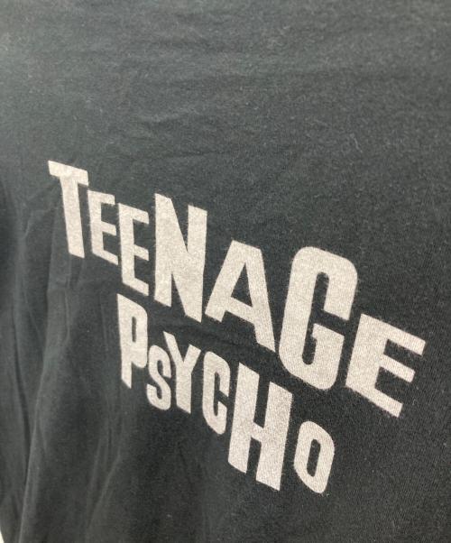 Hysteric Glamour（ヒステリックグラマー）Hysteric Glamour (ヒステリックグラマー) THE CRAMPS/TEENAGE PSYCHO pt ビッグTシャツ ブラック サイズ:FREEの古着・服飾アイテム