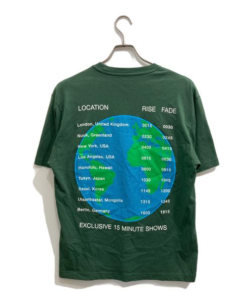 PALACE（パレス）PALACE (パレス) WORLD TOUR T-SHIRT グリーン サイズ:Mの古着・服飾アイテム