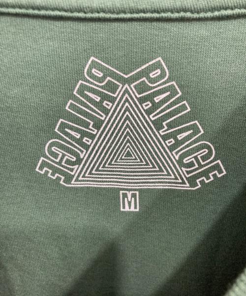 PALACE（パレス）PALACE (パレス) WORLD TOUR T-SHIRT グリーン サイズ:Mの古着・服飾アイテム