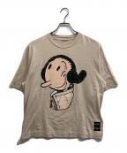 MONCLER×OLIVE OILモンクレール×）の古着「OLIVE OIL T-SHIRT」｜ベージュ