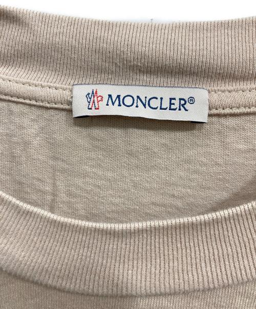 MONCLER（モンクレール）MONCLER (モンクレール) OLIVE OIL OLIVE OIL T-SHIRT ベージュ サイズ:2の古着・服飾アイテム