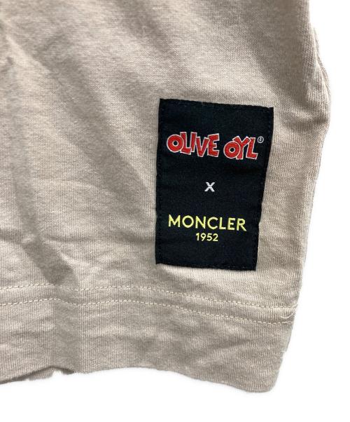 MONCLER（モンクレール）MONCLER (モンクレール) OLIVE OIL OLIVE OIL T-SHIRT ベージュ サイズ:2の古着・服飾アイテム