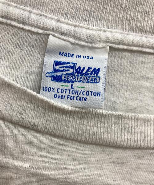 SALEM SPORTSWEAR（サレム スポーツウェア）SALEM SPORTSWEAR  (サレム スポーツウェア) プリントTシャツ グレー サイズ:Lの古着・服飾アイテム
