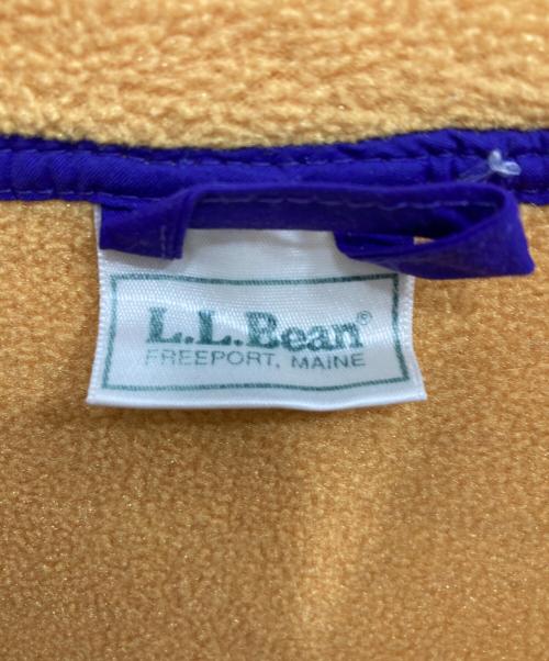L.L.Bean（エルエルビーン）L.L.Bean (エルエルビーン) ハーフスナップＴフリースジャケット イエロー サイズ:XLの古着・服飾アイテム
