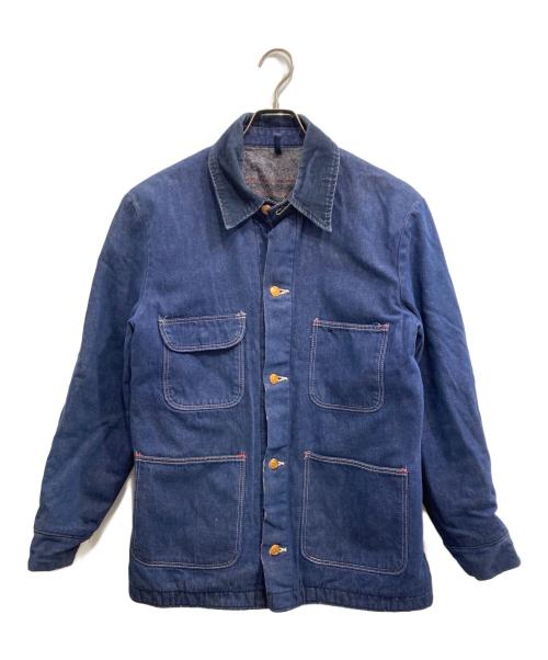 Wrangler（ラングラー）Wrangler (ラングラー) ブランケット付カバーオール インディゴ サイズ:38の古着・服飾アイテム